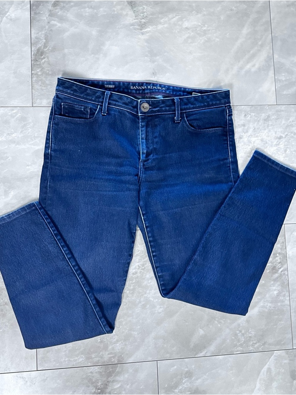 Banana Republic Women’s Skinny Jeans - Dark Blue